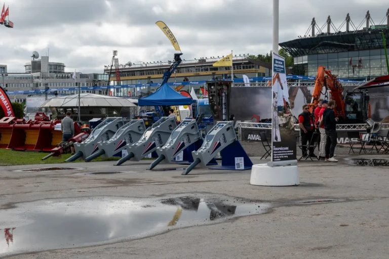 AMAS monter på Svenska Maskinmässan 2022.