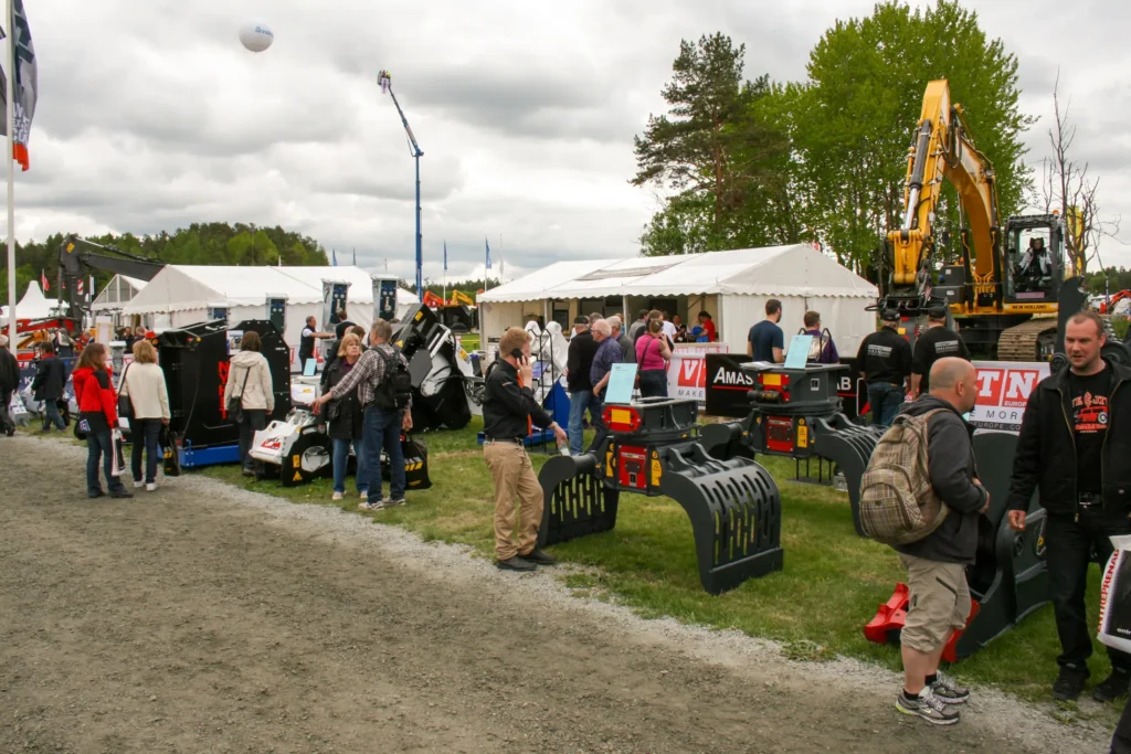 AMAS monter på MaskinExpo 2013.